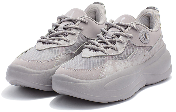 361° Cushioning, Slip Resistant, And Abrasion Resistant Low Top Casual Shoes Women's Light Paste Purple