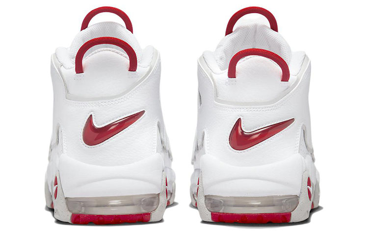 Nike Air More Uptempo 96 White Grey Fog University Red купить в интернет-магазине Yoocart с быстрой доставкой по России.