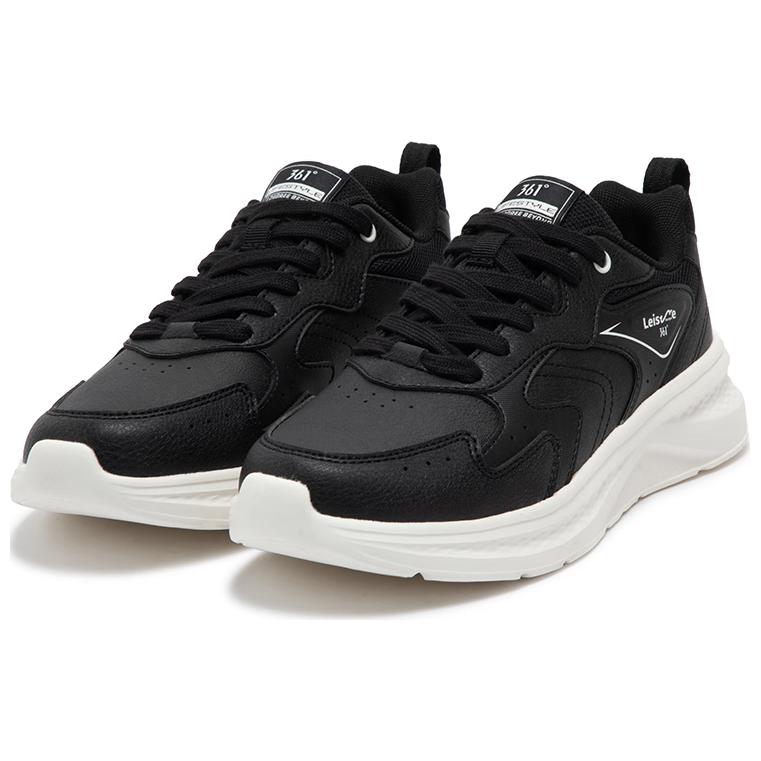361° Cushioning Lightweight Low Top Casual Running Shoes Women's Black White купить в интернет-магазине Yoocart с быстрой доставкой по России.