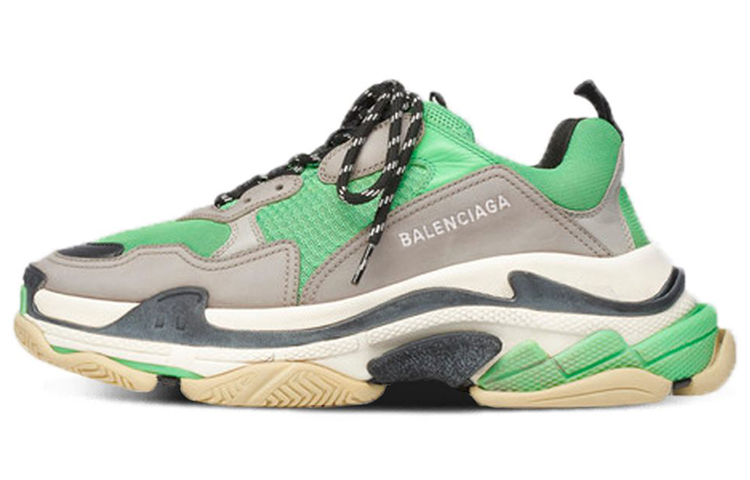 Balenciaga Triple S Green Grey