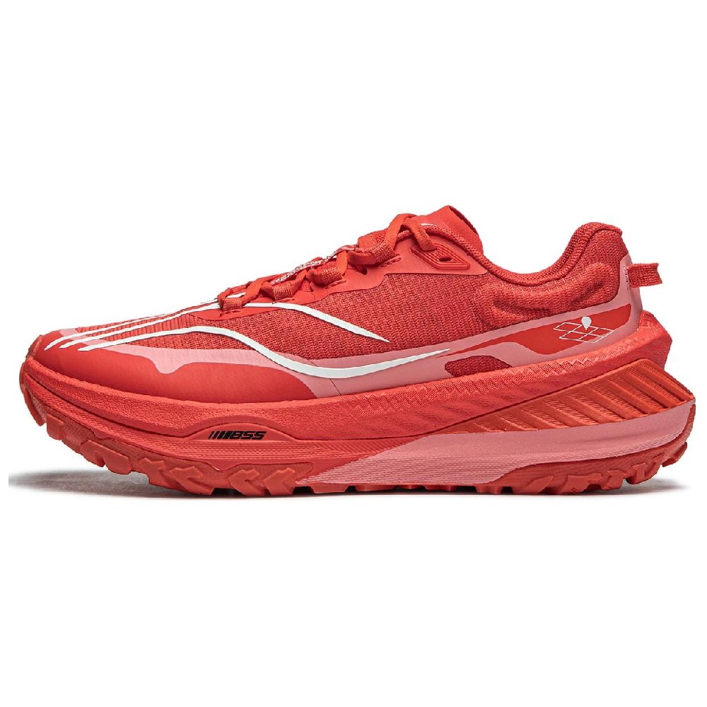 LINING Dilu Running Shoes Women's Low-Top Red