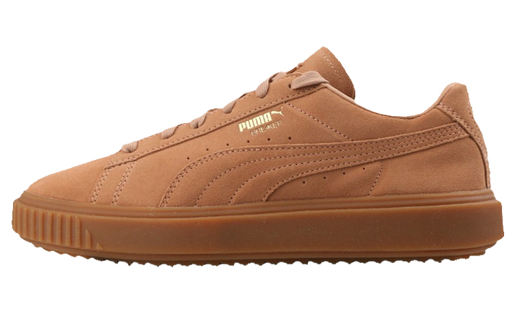 PUMA Breaker Suede Rubber Casual Board Shoes Brown