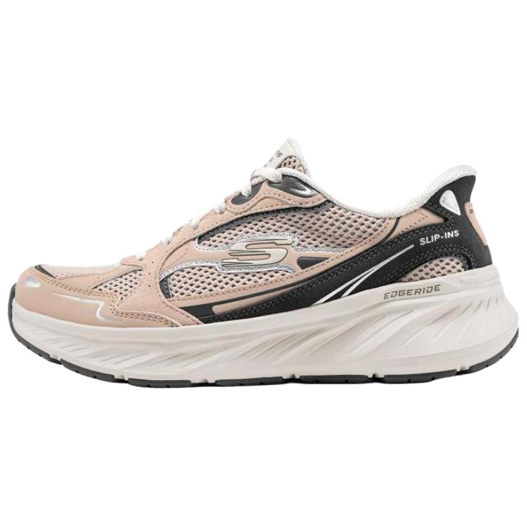 Skechers Edgeride Cushioning, Breathable, Lightweight Low top Casual Running Shoes Women's Pink