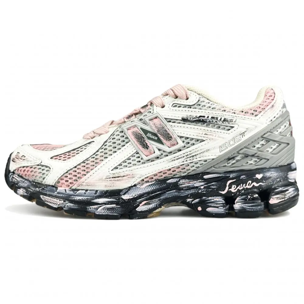 New Balance NB 1906R Cushioning Abrasion Resistant Breathable Low top Running Shoes Unisex Pink