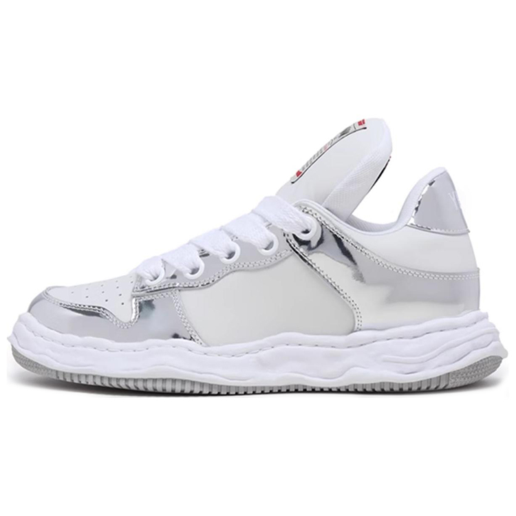 MIHARA YASUHIRO Slip Resistant Low Top Casual Shoes Unisex Silver
