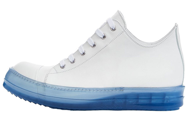 RICK OWENS DRKSHDW Performa Abstract Low Chalk White Blue Transparent