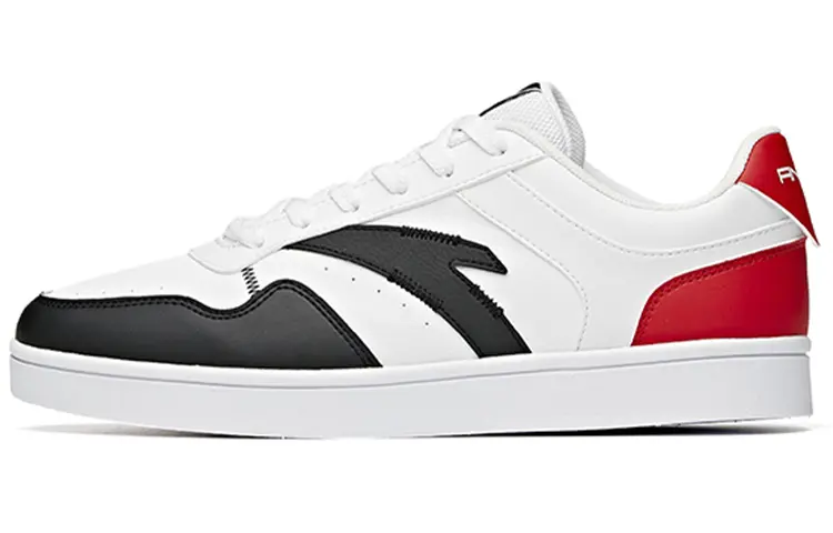 Anta Low top Skateboard Shoes Men's White Black