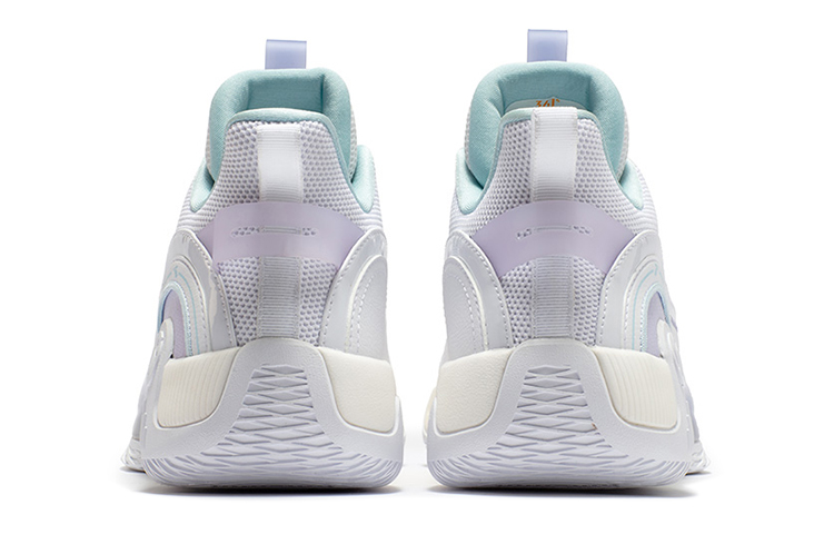 361° Ag Volley Shock Absorbers Slip Resistant Abrasion Resistant Breathable Mid top Basketball Shoes White Blue купить в интернет-магазине Yoocart с быстрой доставкой по России.