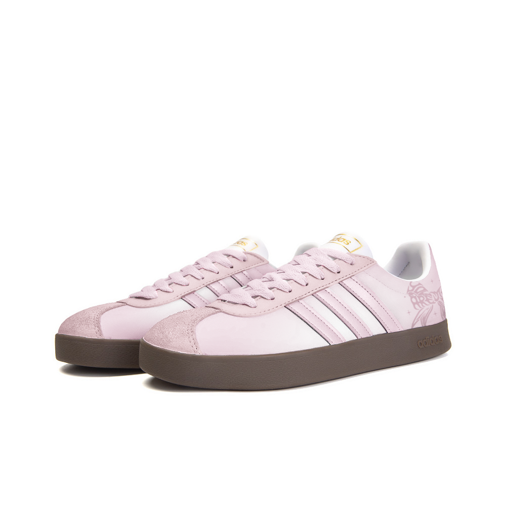 Adidas Neo VL Court 2.0 Big City, Small Love Amber Skateboard Shoes Unisex White