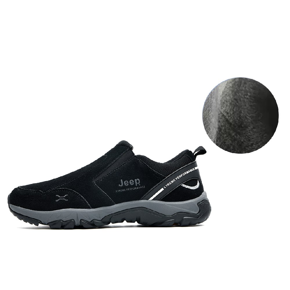 Jeep Low Top Outdoor Shoes Men's Black