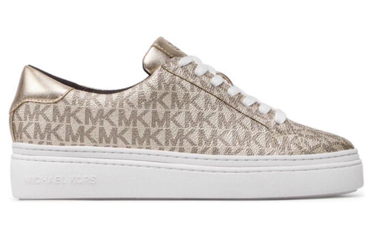 MICHAEL KORS Chapman Low top Skateboard Shoes Women's Gold