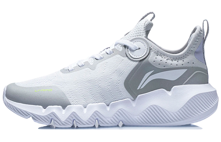 LiNing LN Fle Lightweight And Breathable, Flexible And Durable Low Top Casual Shoes Women's White