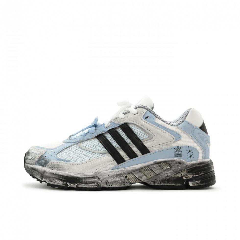 Adidas Originals Response Running Shoes Unisex Low-Top Black/White/Gray/Blue
