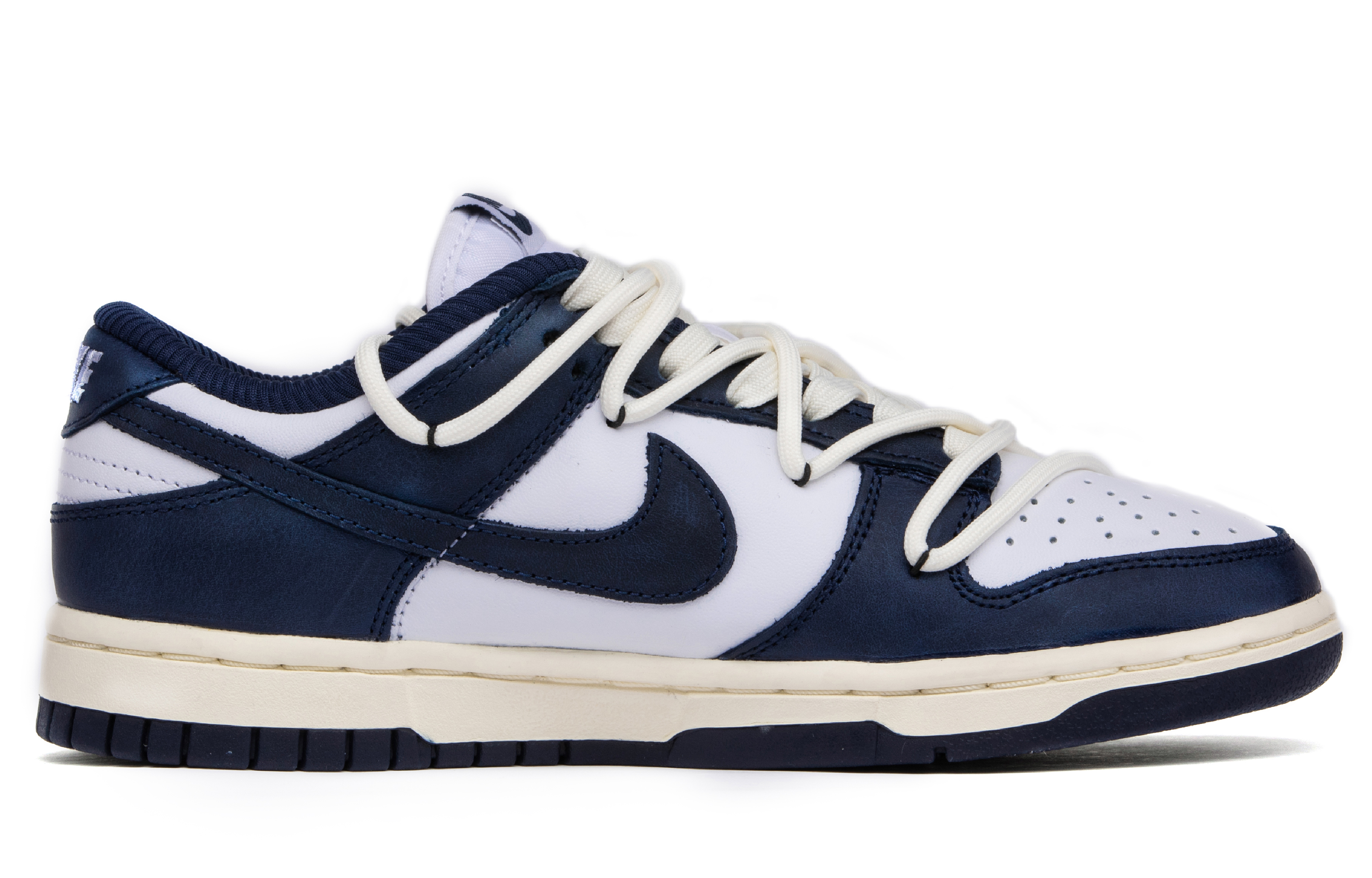 Nike Dunk Low-Top Skateboard Shoes Women's Marine Blue White купить в интернет-магазине Yoocart с быстрой доставкой по России.