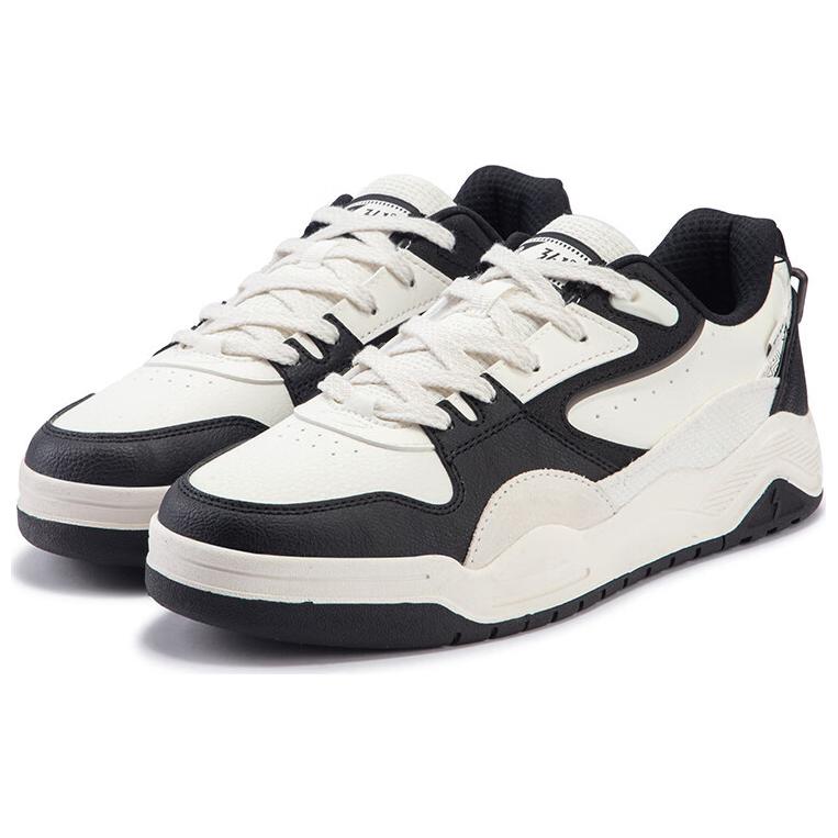 361° Style Burning 4 Wear-Resistant Slip-Resistant Low-Top Skateboard Shoes Men's White Black купить в интернет-магазине Yoocart с быстрой доставкой по России.