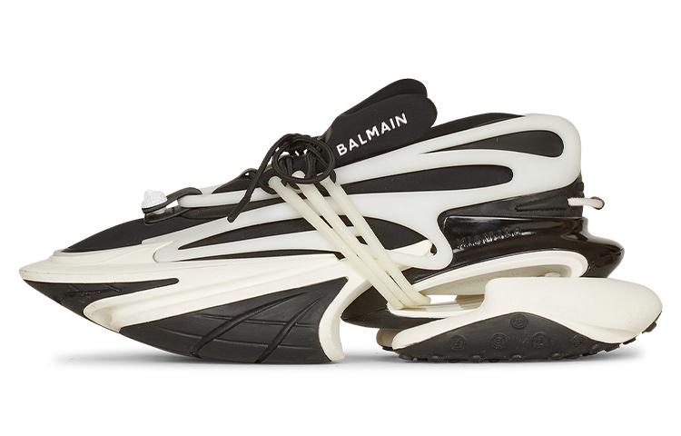 BALMAIN Unicorn Low 'Black White'