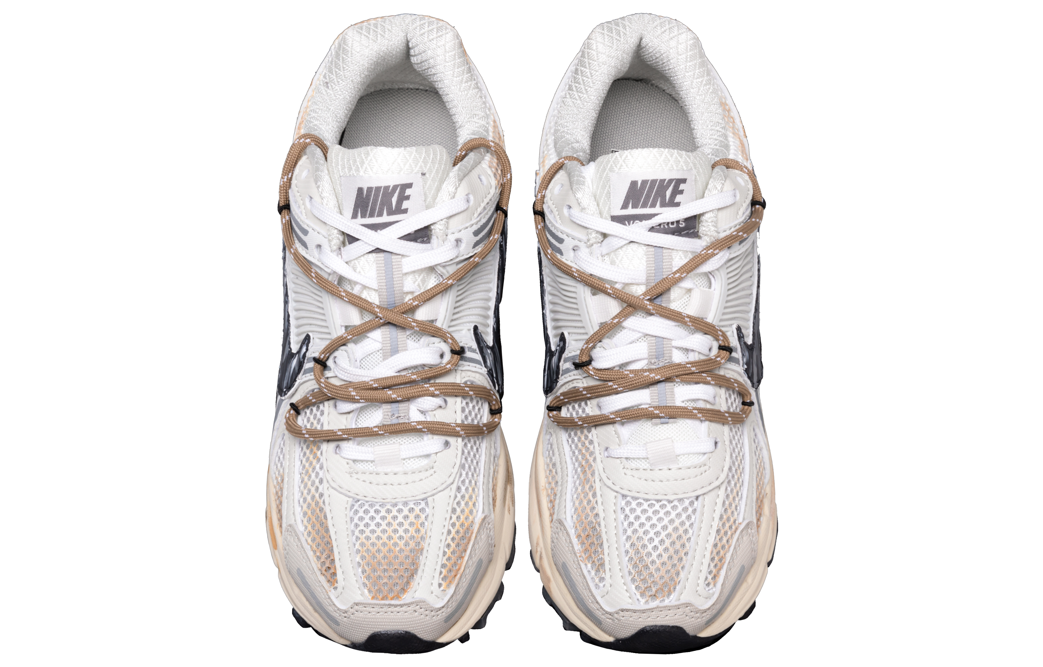 Nike Air Zoom Vomero 5 Running Shoes Unisex Low Top Beige/Brown купить в интернет-магазине Yoocart с быстрой доставкой по России.