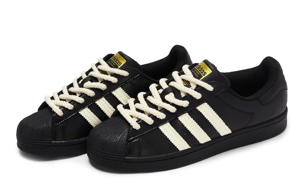 Adidas Originals SUPERSTAR 811 Manufacturing, Checkerboard, Special Shoe Box Low top Skateboard Shoes Unisex Black