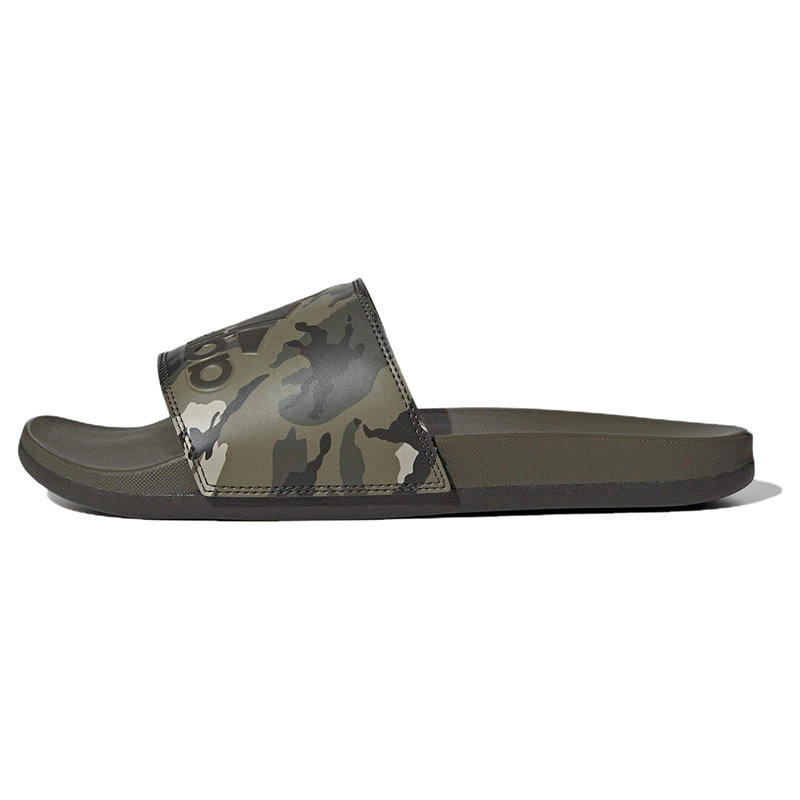 Adidas Adilette Comfort Slides Olive Strata Shadow Olive Putty Grey