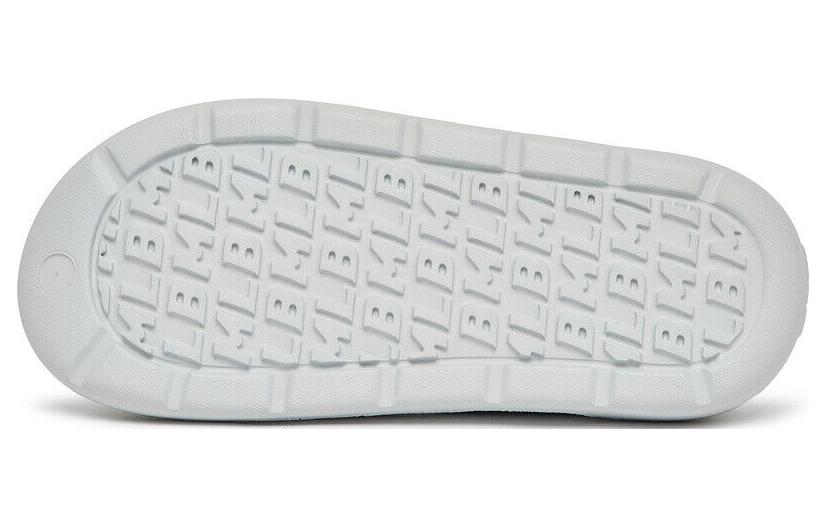 MLB Sandal Chunky Bouncer Rubber Sole Abrasion Resistant Closed Toe Slippers Unisex Gray