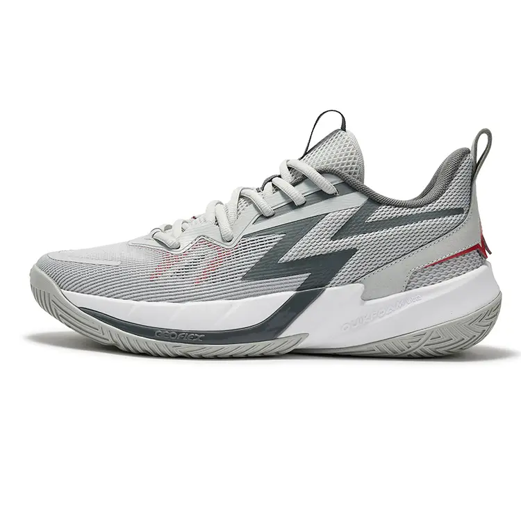 361° Anti Slip Wear Resistant Low Top Basketball Shoes Men's Graphite Gray