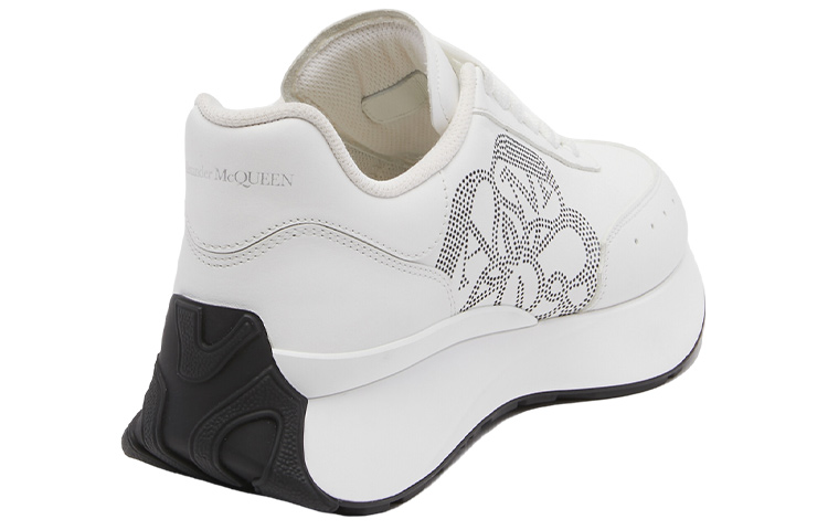 Alexander McQueen Sprint Runner White Black Women's