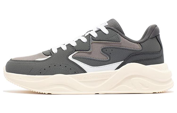361° Anti Slip Wear Resistant Low Top Sports Casual Shoes Men's Gray
