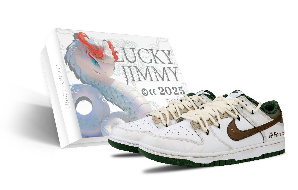 Nike Dunk Low Top Skateboard Shoes Unisex White