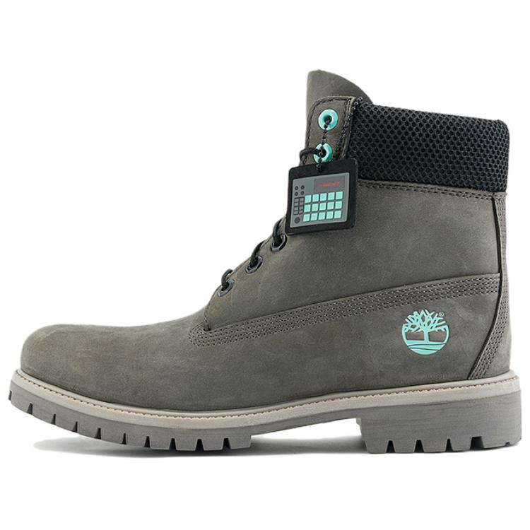 Timberland PREMIUM Crew Martin Boot Medium Heel Men's Gray