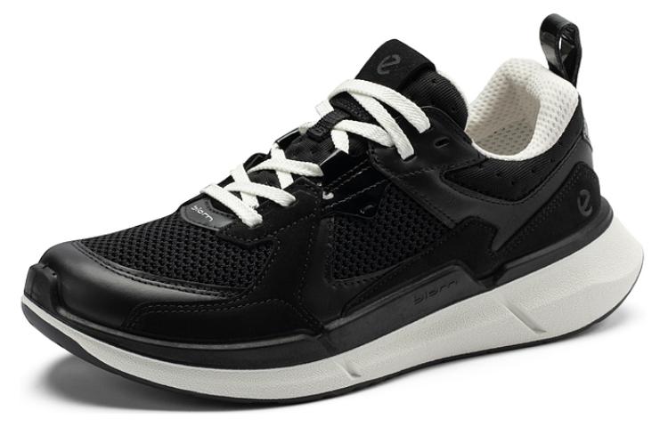 Ecco Abrasion Resistant Low Top Casual Shoes Women's Black