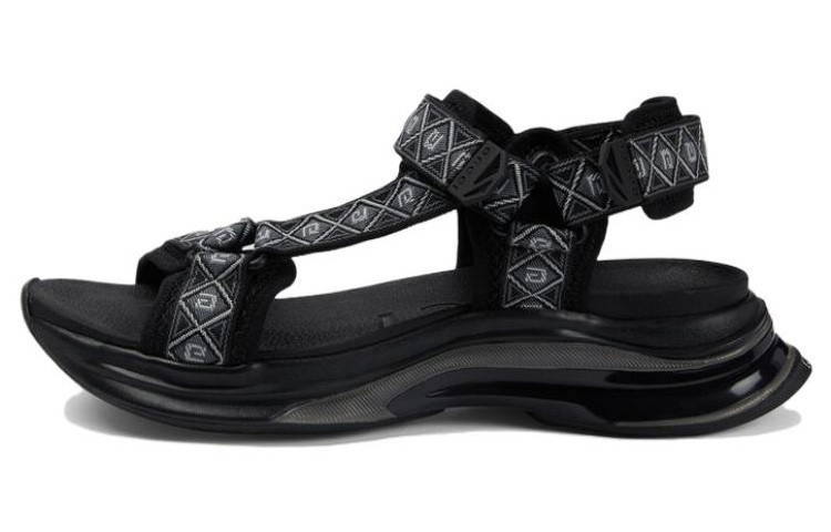 GUCCI Run Sandal Black