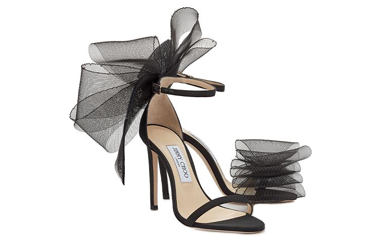 Jimmy Choo Aveline Bow Detail Sandals купить в интернет-магазине Yoocart с быстрой доставкой по России.