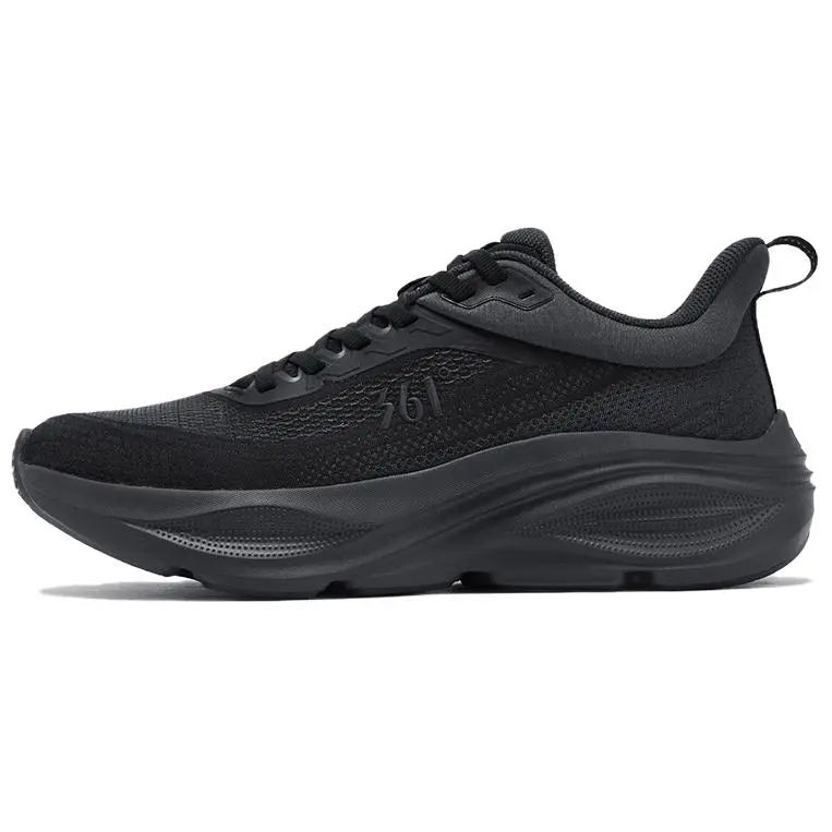 361° Abrasion Resistant Breathable Low Top Casual Running Shoes Men's Black