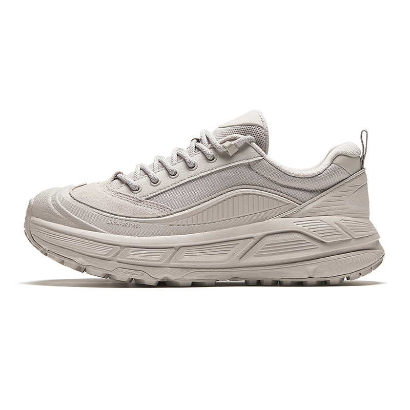 Anta Cushioning Wear-Resistant Low-Top Casual Shoes Men's Gray