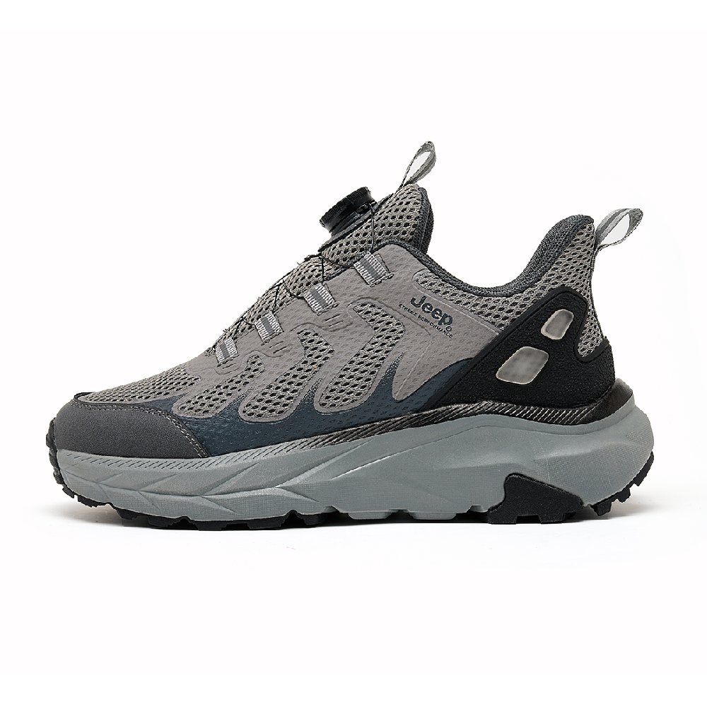 Jeep Casual Shoes Men Low-Top Gray