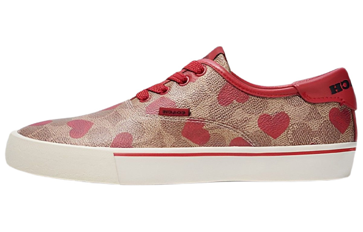 COACH CitySole Stylish Skateboarding Shoes Women's Red