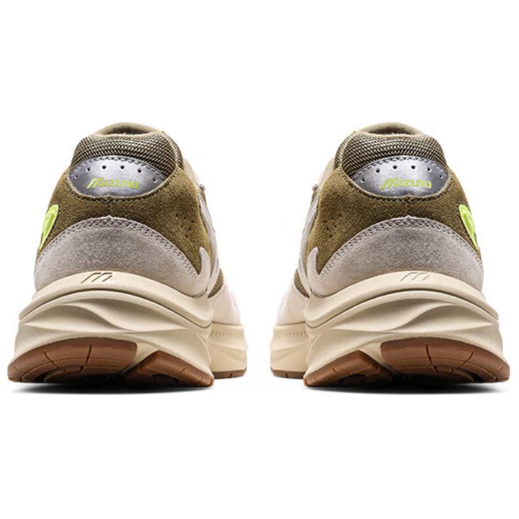 Mizuno Pi Retro Anti-Slip Wear-Resistant Low-Top Running Shoes Unisex Pea Green/Light Gray купить в интернет-магазине Yoocart с быстрой доставкой по России.