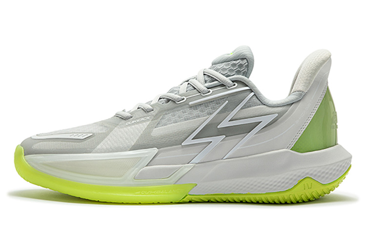361° Big3 4.0 QUICK Basketball Shoes Men Low-Top Photon Gray/Soccer Gray