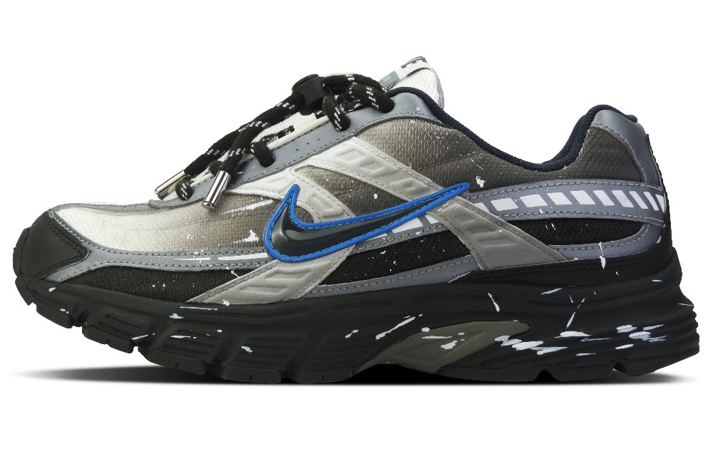 Nike Initiator Anti-Slip Wear-Resistant Low-Top Casual Running Shoes Men's Black