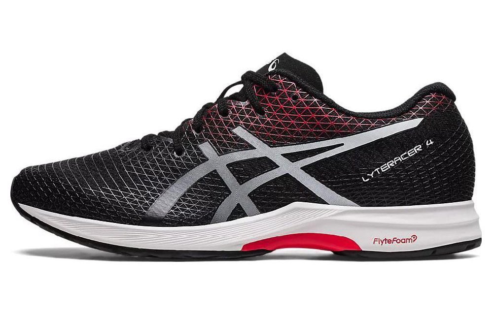 Asics Lyteracer 4 Беговые кроссовки Низкие Черно-красные Мужские