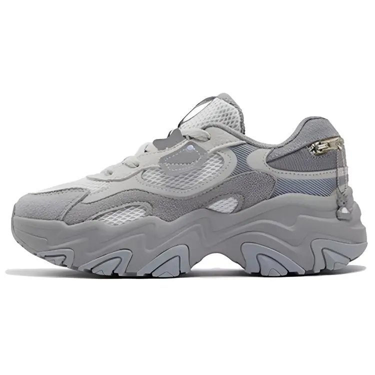 361° Anti Slip Wear Resistant Low Top Chunky Sneakers Women's Gray