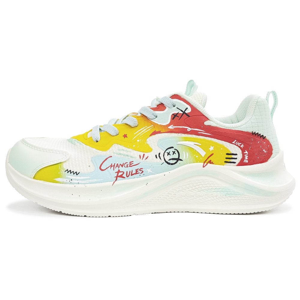 Anta Wander 2 Cushioning And Breathable Low top Casual Training Sprint Running Shoes Women's Dopamine