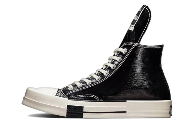 Converse Rick Owens X Turbodrk Chuck 70 High 'Black Lacquer'