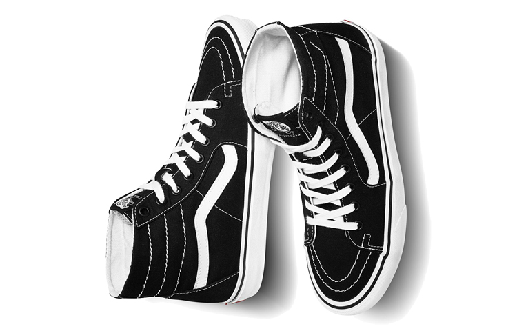 Sk8 Vans-Hi Tapered 'Black White' купить в интернет-магазине Yoocart с быстрой доставкой по России.