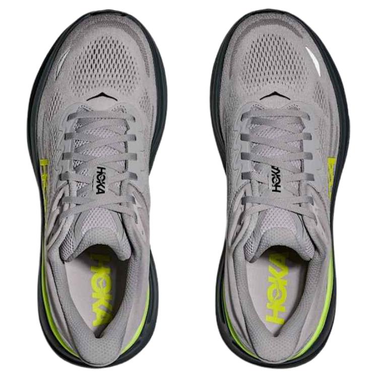HOKA ONE ONE Bondi 9 Breathable Casual Running Shoes Men's Gray Green купить в интернет-магазине Yoocart с быстрой доставкой по России.