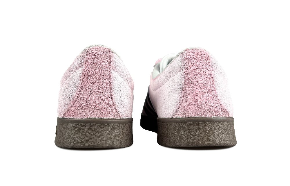 Adidas Neo VL Court Lifestyle Pink Fairy Tales Anti Slip Wear Resistant Low Top Skateboard Shoes Unisex Pink