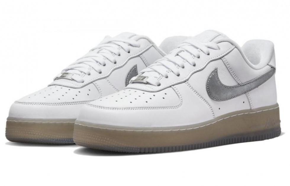 Nike Air Force 1 '07 Premium 'White Metallic Silver' купить в интернет-магазине Yoocart с быстрой доставкой по России.