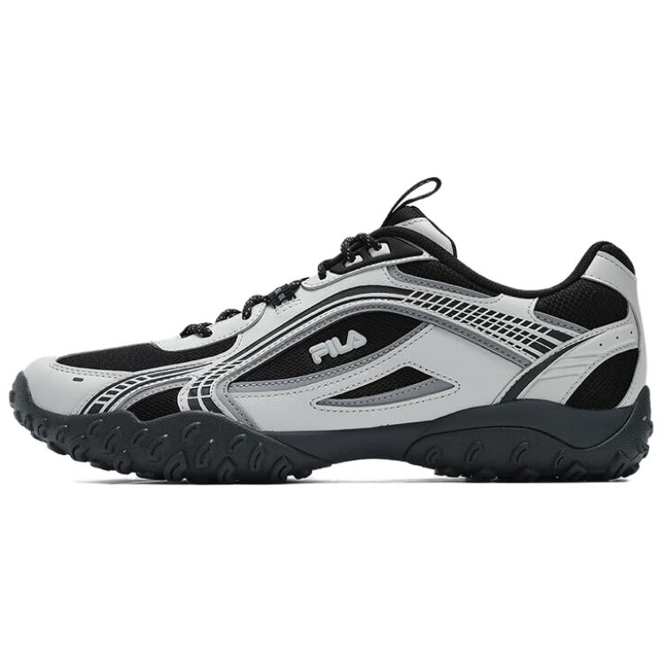 FILA PEBBLE Wear-Resistant Low-Top Casual Running Shoes Men's Gray