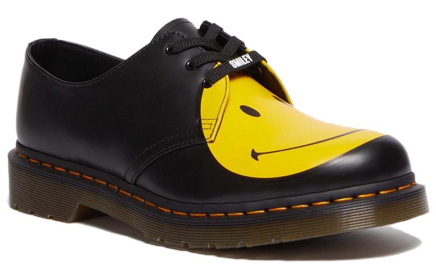 Dr. Martens Dr.Martens 1461 Smiley Smooth Leather Oxford Shoes 'Black Yellow' Women's купить в интернет-магазине Yoocart с быстрой доставкой по России.
