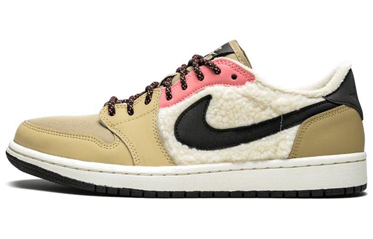 Air Jordan 1 Retro Low Fleece 'Parachute Beige' Women's